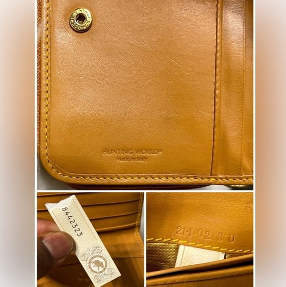 Hunting World Italian Wallet & Bag Bundle Set - Picture 9 of 15
